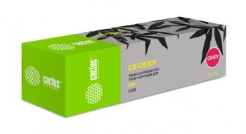 Картридж лазерный Cactus CS-O530Y 44469752 желтый (5000стр.) для Oki C530 - фото 2
