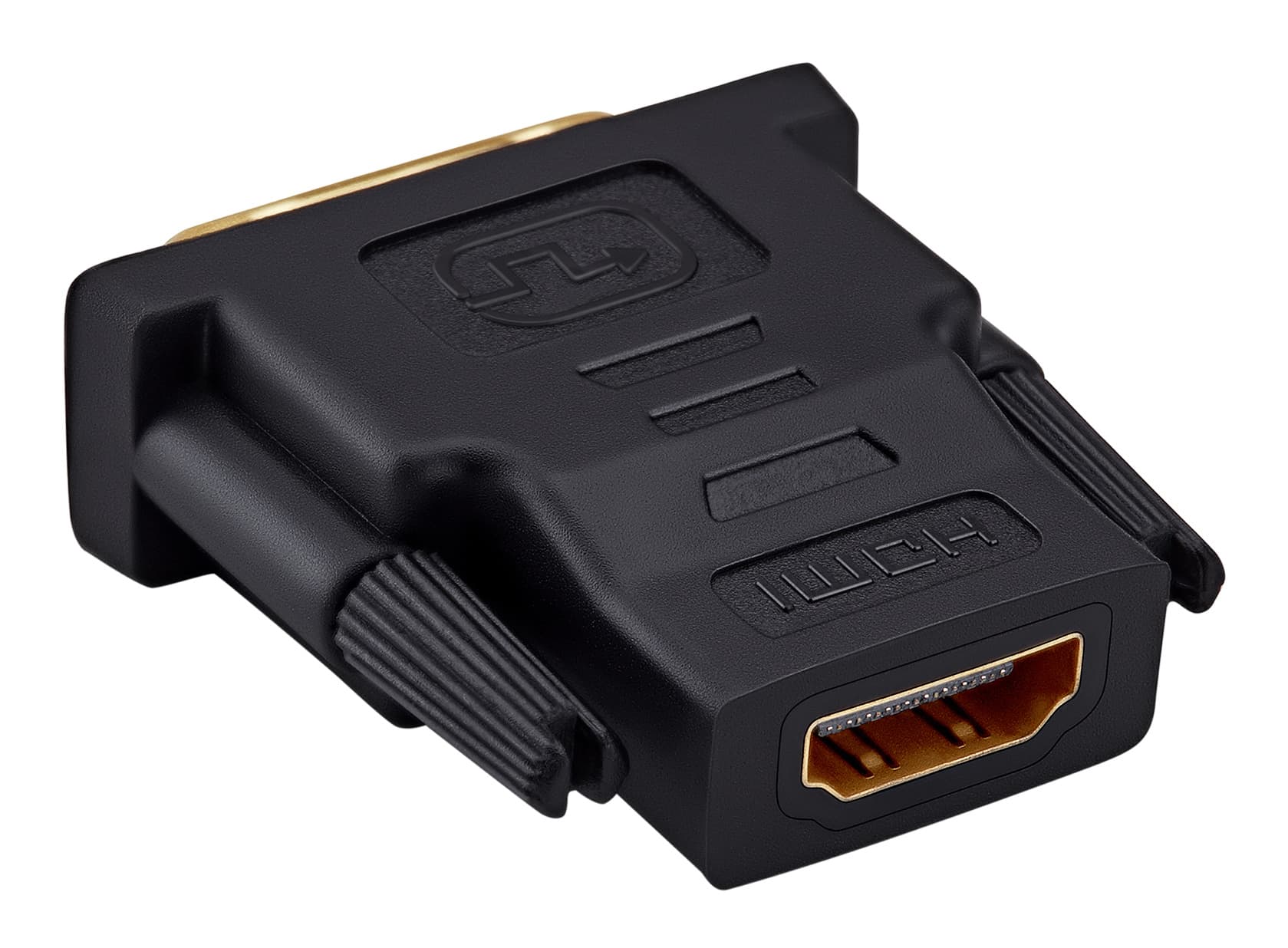 Переходник Buro HDMI (f) DVI-D (m) (HDMI-19FDVID-M_ADPT) черный - фото 4