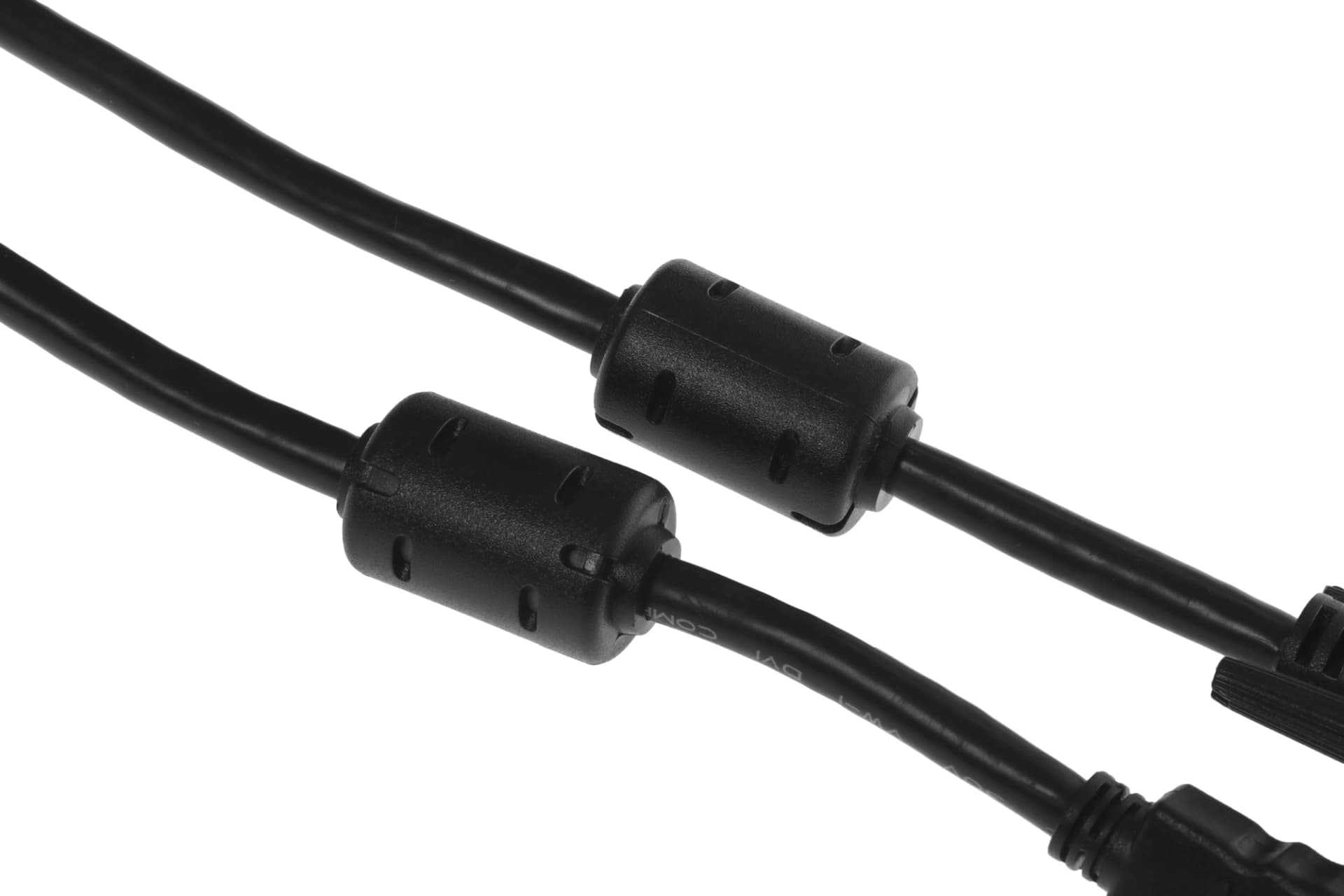 Кабель Buro HDMI (m) DVI-D (m) 1.8м (HDMI-19M-DVI-D-1.8M) феррит.кольца черный - фото 5