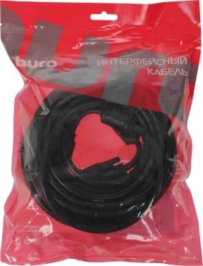 Кабель Buro HDMI (m) DVI-D (m) 10м (HDMI-19M-DVI-D-10M) феррит.кольца черный - фото 5