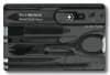 Швейцарская карта Victorinox SwissCard Classic (0.7133.T3) черный полупрозрачный коробка подарочная - фото 3