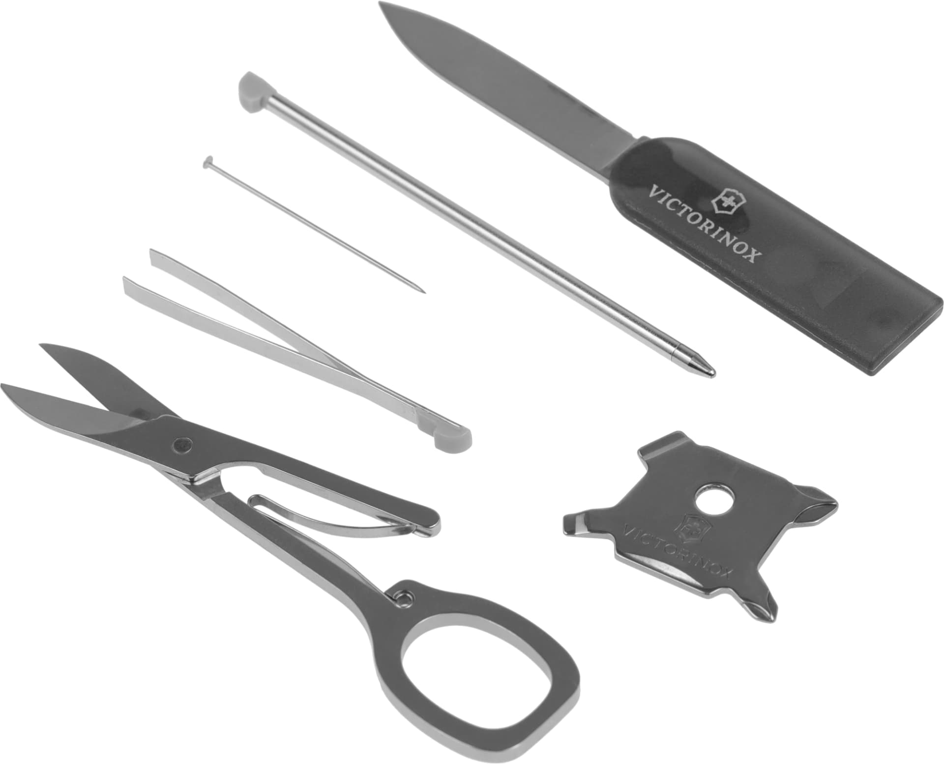 Швейцарская карта Victorinox SwissCard Lite (0.7333.T3) черный полупрозрачный коробка подарочная - фото 5