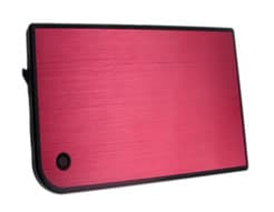 Внешний корпус для HDD/SSD AgeStar 3UB2A14 SATA II пластик/алюминий красный 2.5" - фото 2
