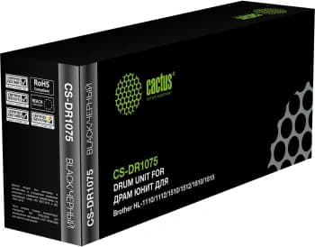 Блок фотобарабана Cactus CS-DR1075 DR-1075 черный ч/б:10000стр. для HL-1110/1112/1510/1512/1810/1815 Brother - фото 5
