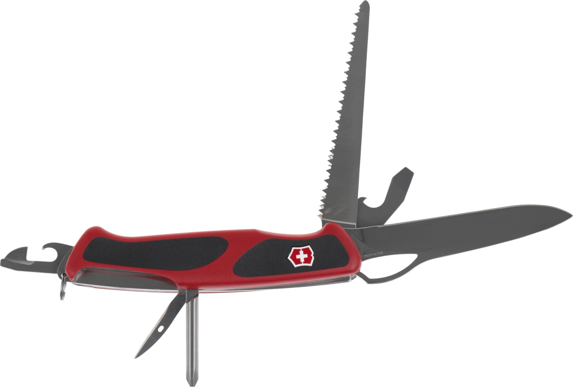Нож перочинный Victorinox RangerGrip 78 (0.9663.MC) 130мм 12функц. красный/черный карт.коробка - фото 4