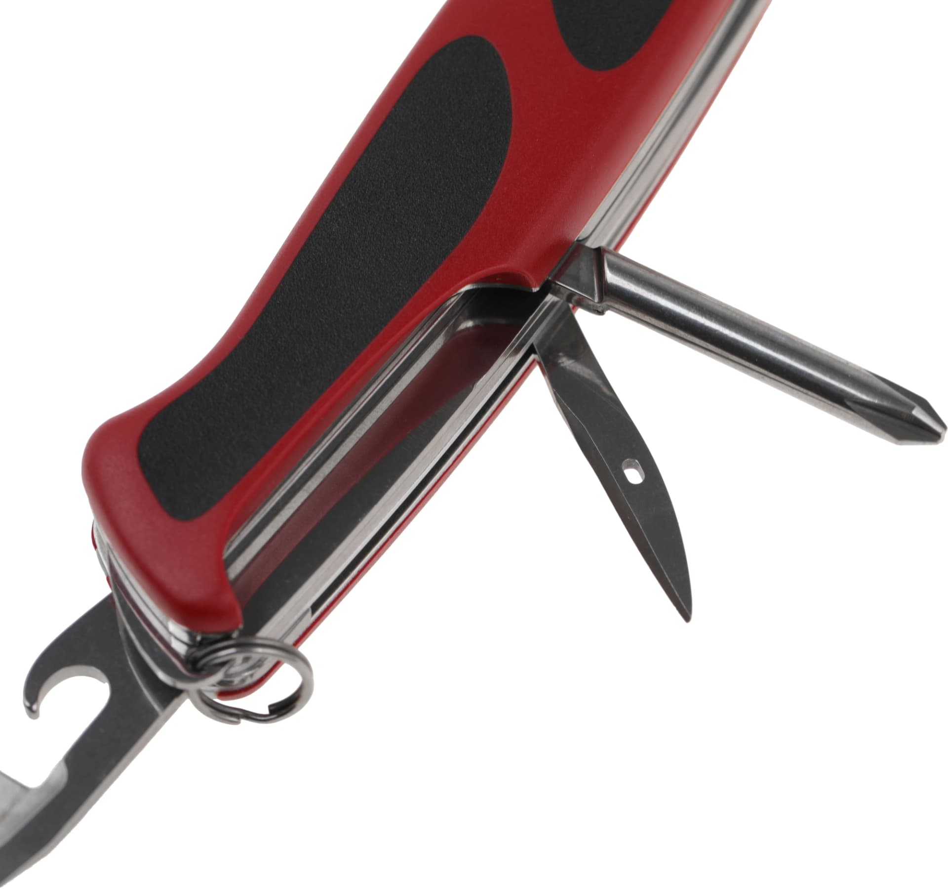 Нож перочинный Victorinox RangerGrip 78 (0.9663.MC) 130мм 12функц. красный/черный карт.коробка - фото 3