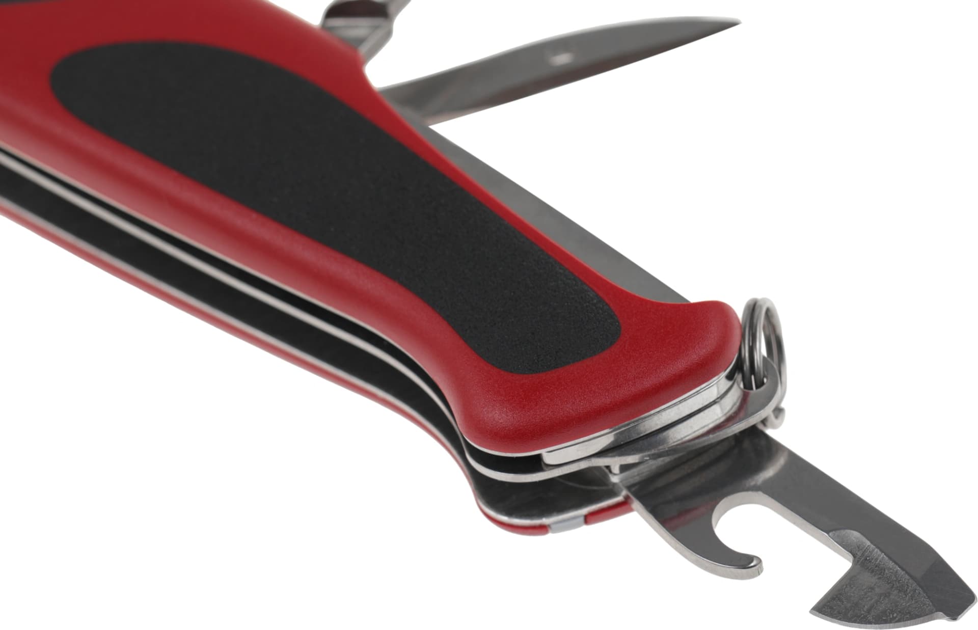 Нож перочинный Victorinox RangerGrip 78 (0.9663.MC) 130мм 12функц. красный/черный карт.коробка - фото 4