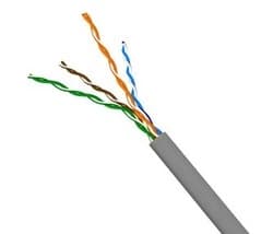 Кабель информационный Lanmaster TWT-6FTP-GY кат.6 FTP 4 пары 23AWG PVC 305м серый - фото 2