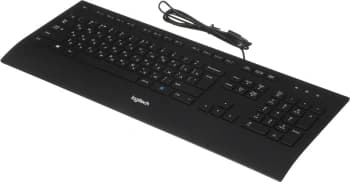 Клавиатура Logitech K280e черный USB (подставка для запястий) (920-005215) кабель 1.66м - фото 5