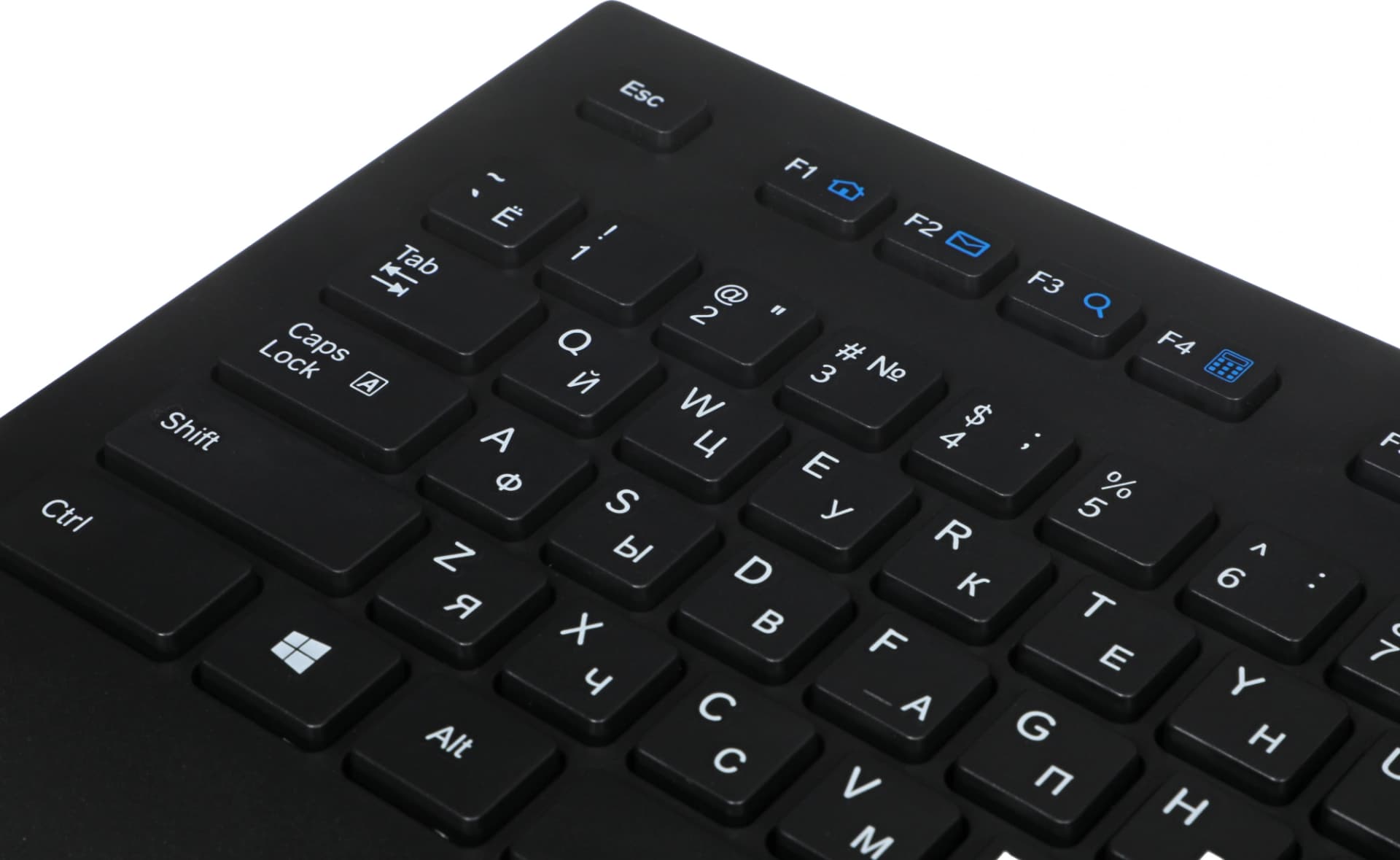 Клавиатура Logitech K280e черный USB (подставка для запястий) (920-005215) кабель 1.66м - фото 3