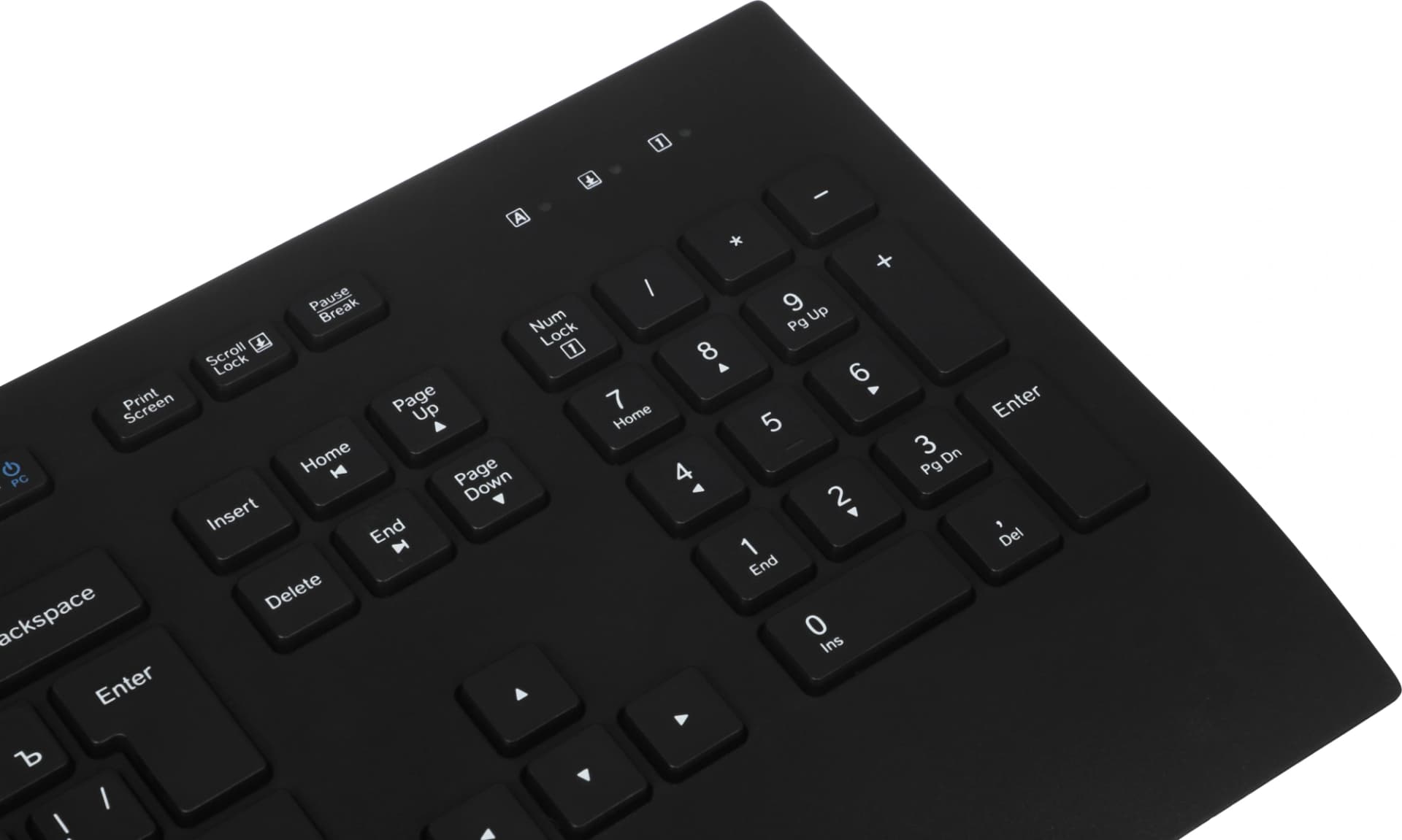 Клавиатура Logitech K280e черный USB (подставка для запястий) (920-005215) кабель 1.66м - фото 4