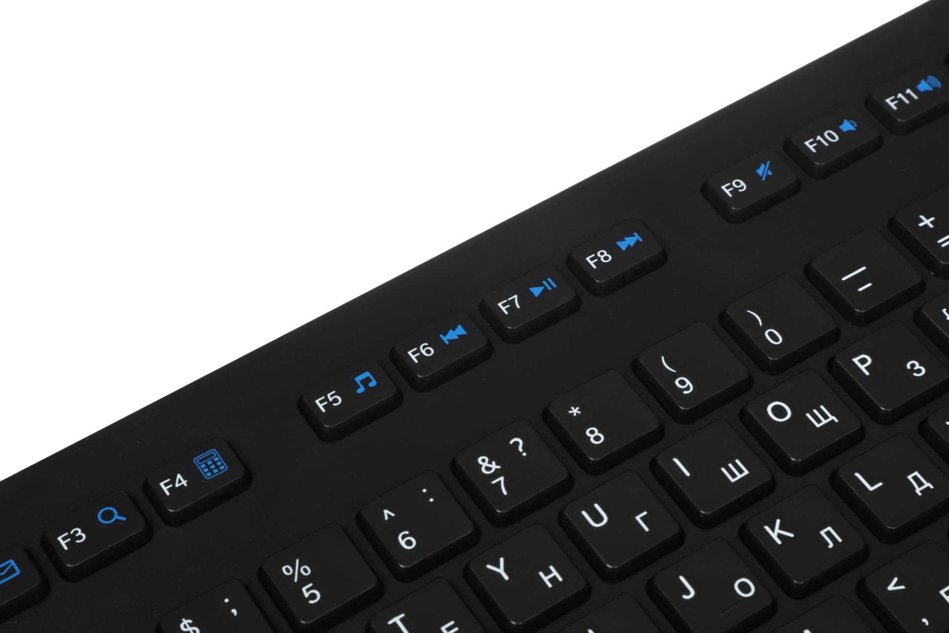 Клавиатура Logitech K280e черный USB (подставка для запястий) (920-005215) кабель 1.66м - фото 5