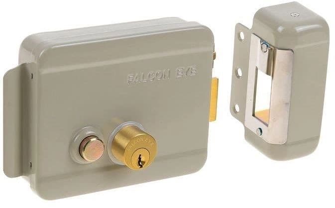 Замок электромеханический Falcon Eye FE-2369i сталь серый