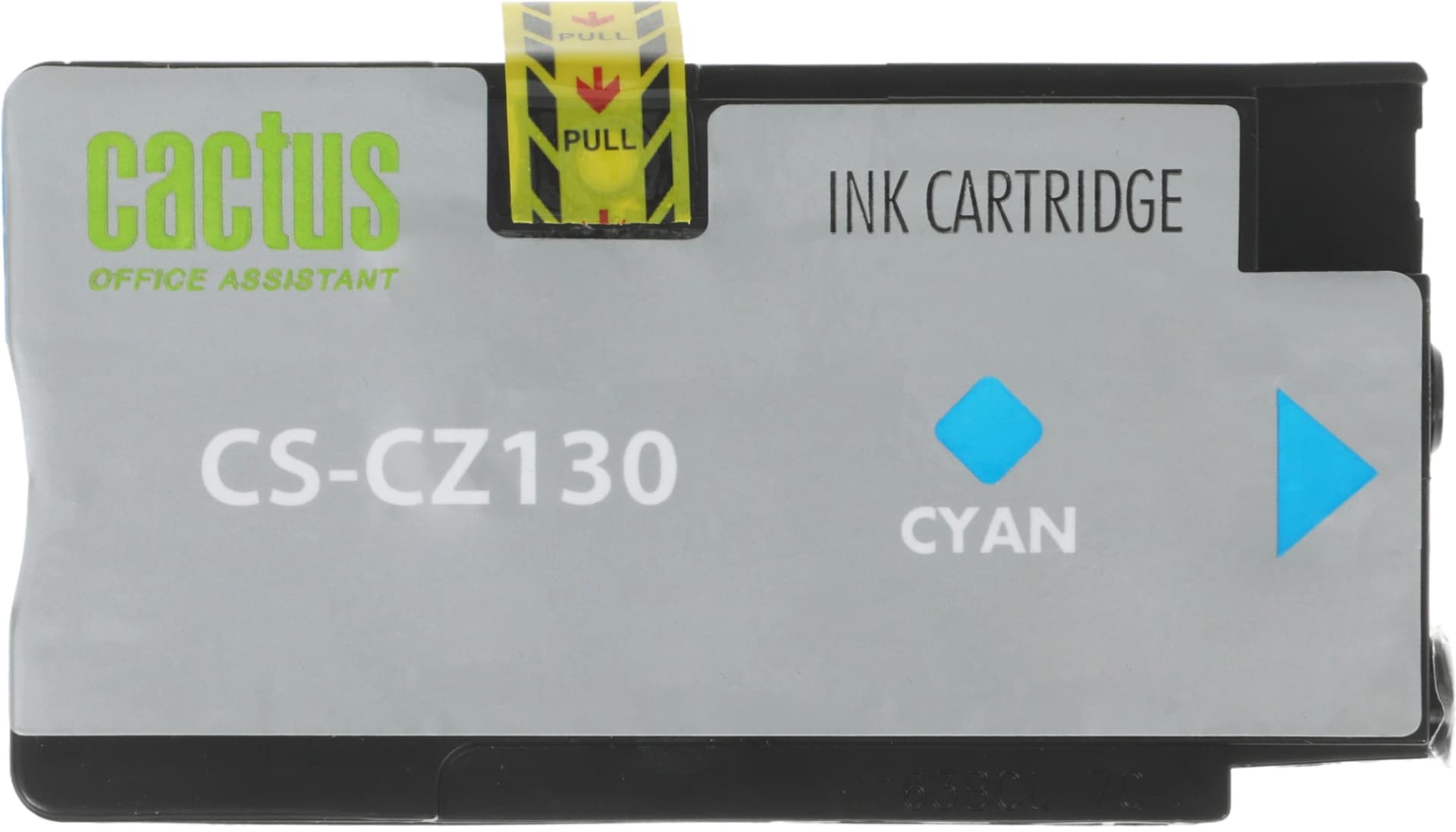Картридж струйный Cactus CS-CZ130 №711 голубой (26мл) для HP DJ T120/T520/530 с чипом - фото 4