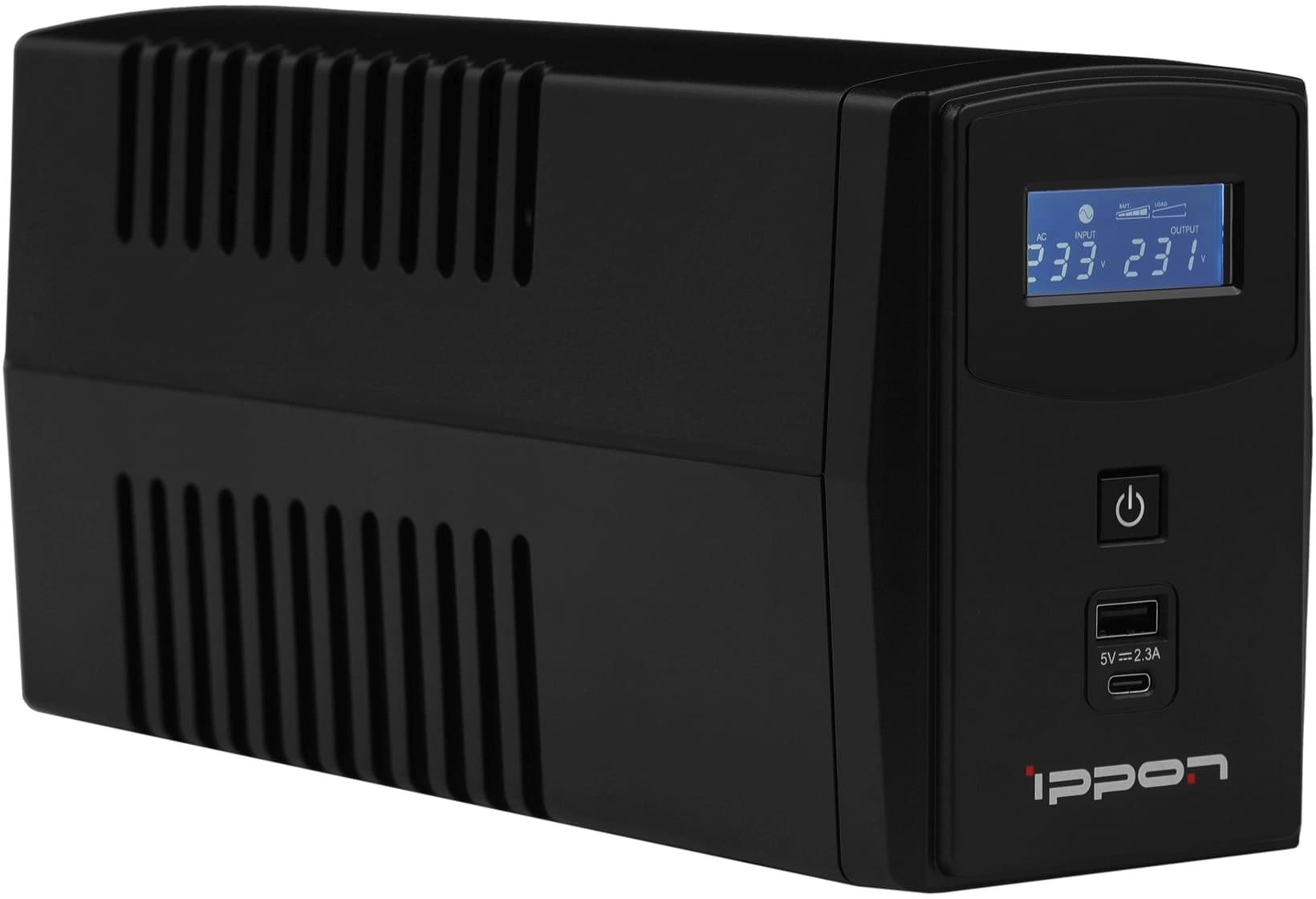 Источник бесперебойного питания Ippon Back Power Pro II 800 480Вт 800ВА черный - фото 3