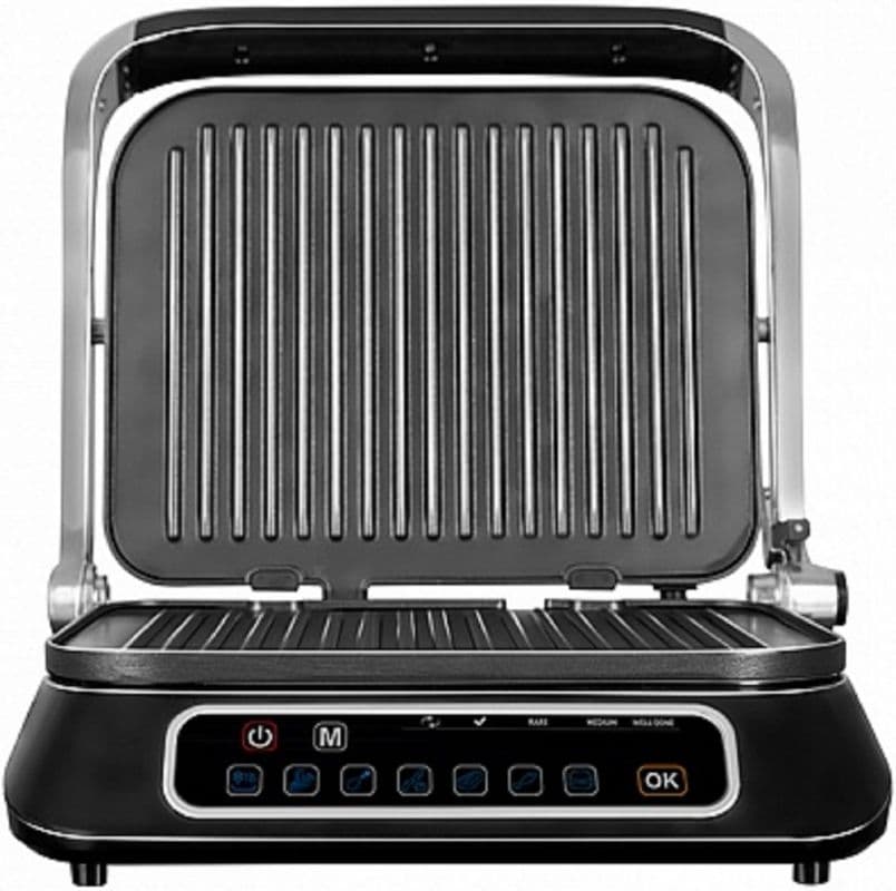Электрогриль Redmond SteakMaster RGM-M805 2100Вт черный/серебристый - фото 2