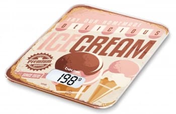 Весы кухонные электронные Beurer KS19 Ice Cream макс.вес:5кг рисунок - фото 2