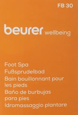 Гидромассажная ванночка для ног Beurer FB30 60Вт фиолетовый (638.50) - фото 5