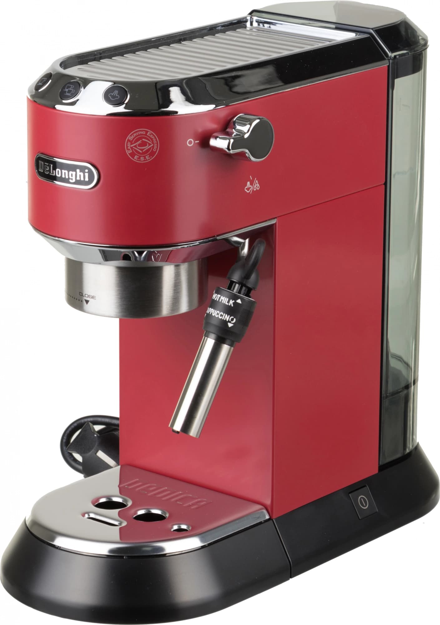 Кофеварка рожковая Delonghi EC685.R 1350Вт красный - фото 4