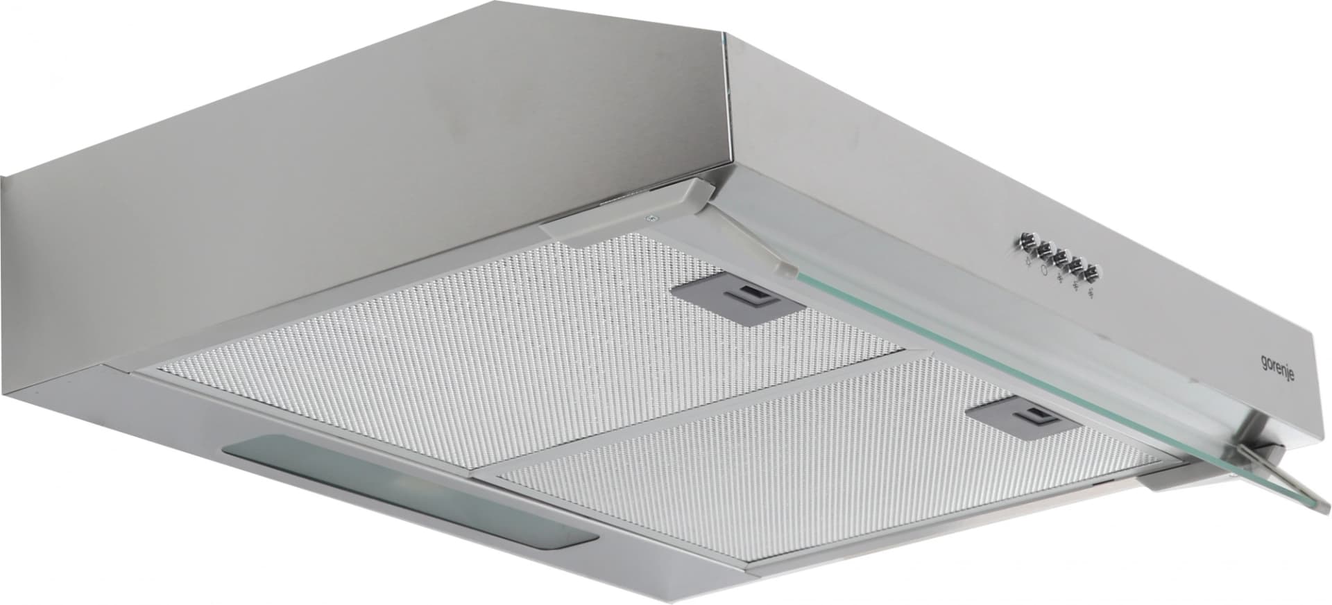 Вытяжка козырьковая Gorenje WHU629EX/M нержавеющая сталь управление: кнопочное (1 мотор) - фото 2