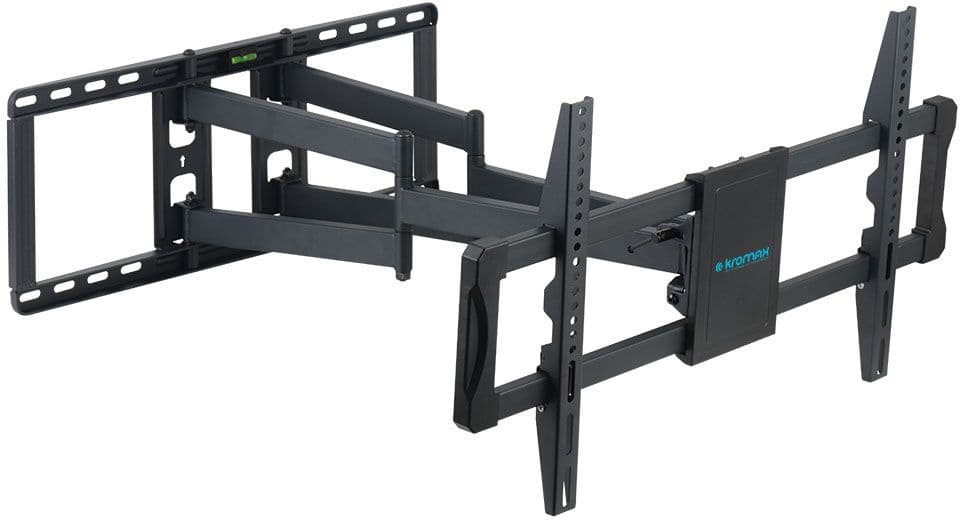 Кронштейн для телевизора Kromax ATLANTIS-70 черный 32"-75" макс.101кг настенный поворотно-выдвижной и наклонный - фото 4