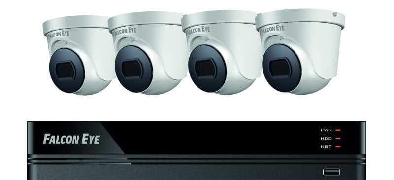 Комплект видеонаблюдения Falcon Eye FE-104MHD Дом SMART - фото 2