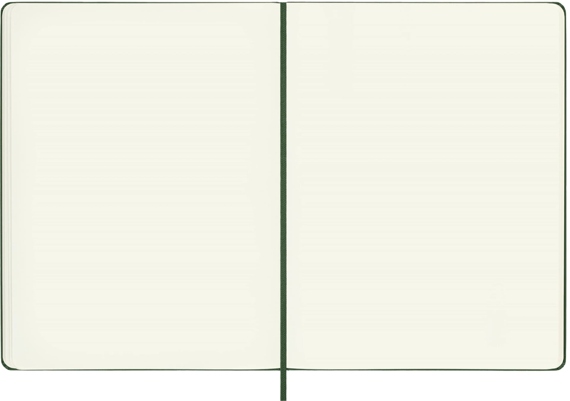Блокнот Moleskine CLASSIC QP092K15 XLarge 190х250мм 192стр. нелинованный твердая обложка зеленый - фото 4