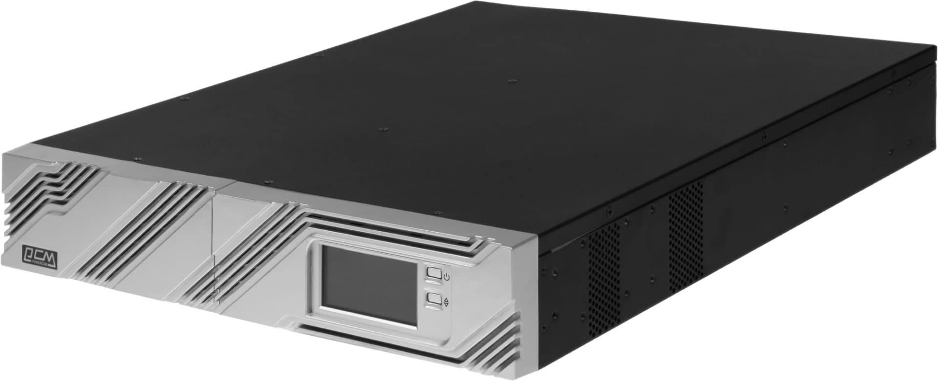 Источник бесперебойного питания Powercom Smart King RT SRT-1500A LCD 1350Вт 1500ВА черный - фото 3