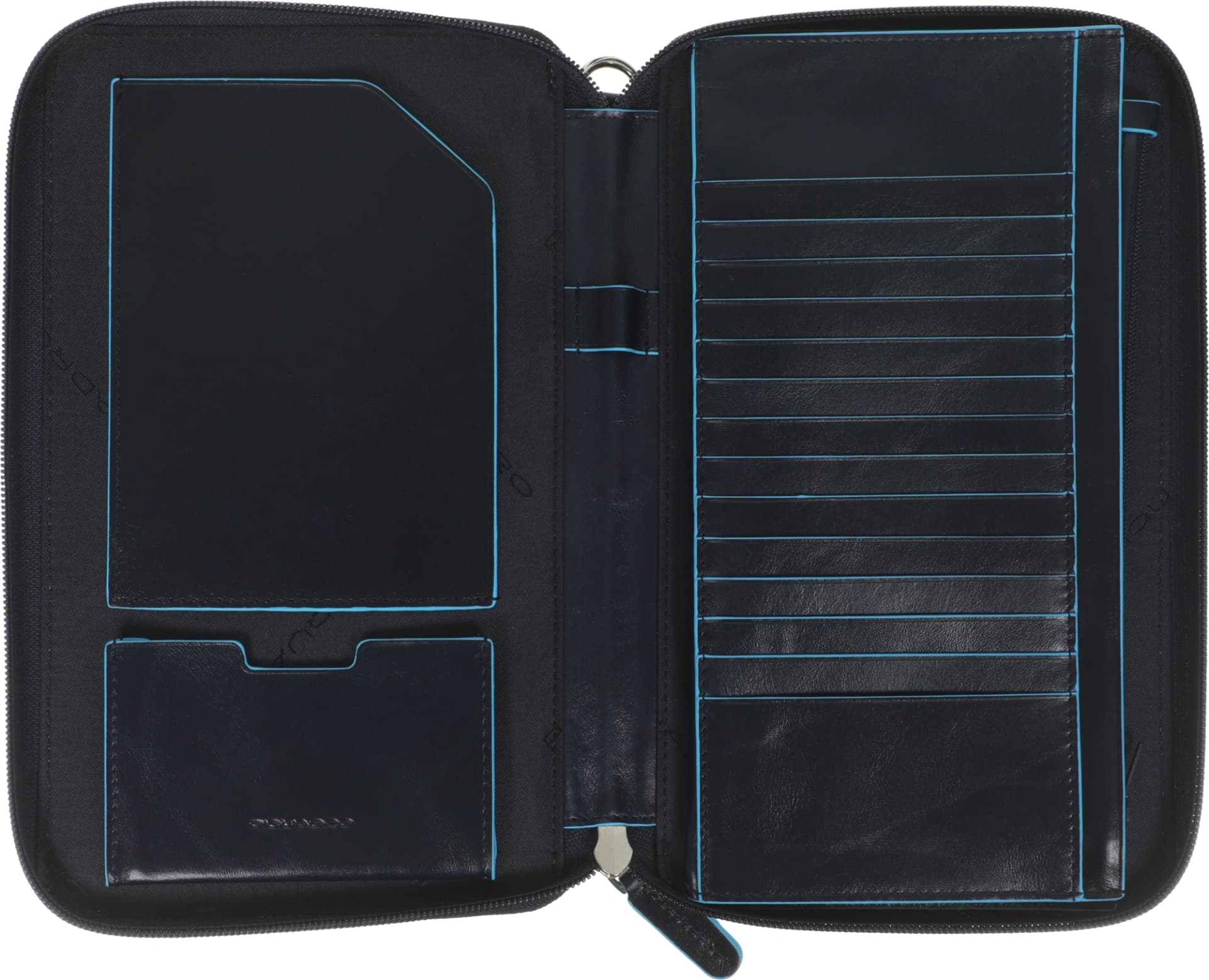 Мультипортмоне Piquadro Blue Square PP3246B2/BLU2 синий натур.кожа - фото 4