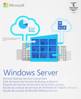 ПО Microsoft Windows Rmt Dsktp Svcs CAL 2019 MLP 5 User CAL 64 bit Eng BOX (6VC-03805) - фото 2