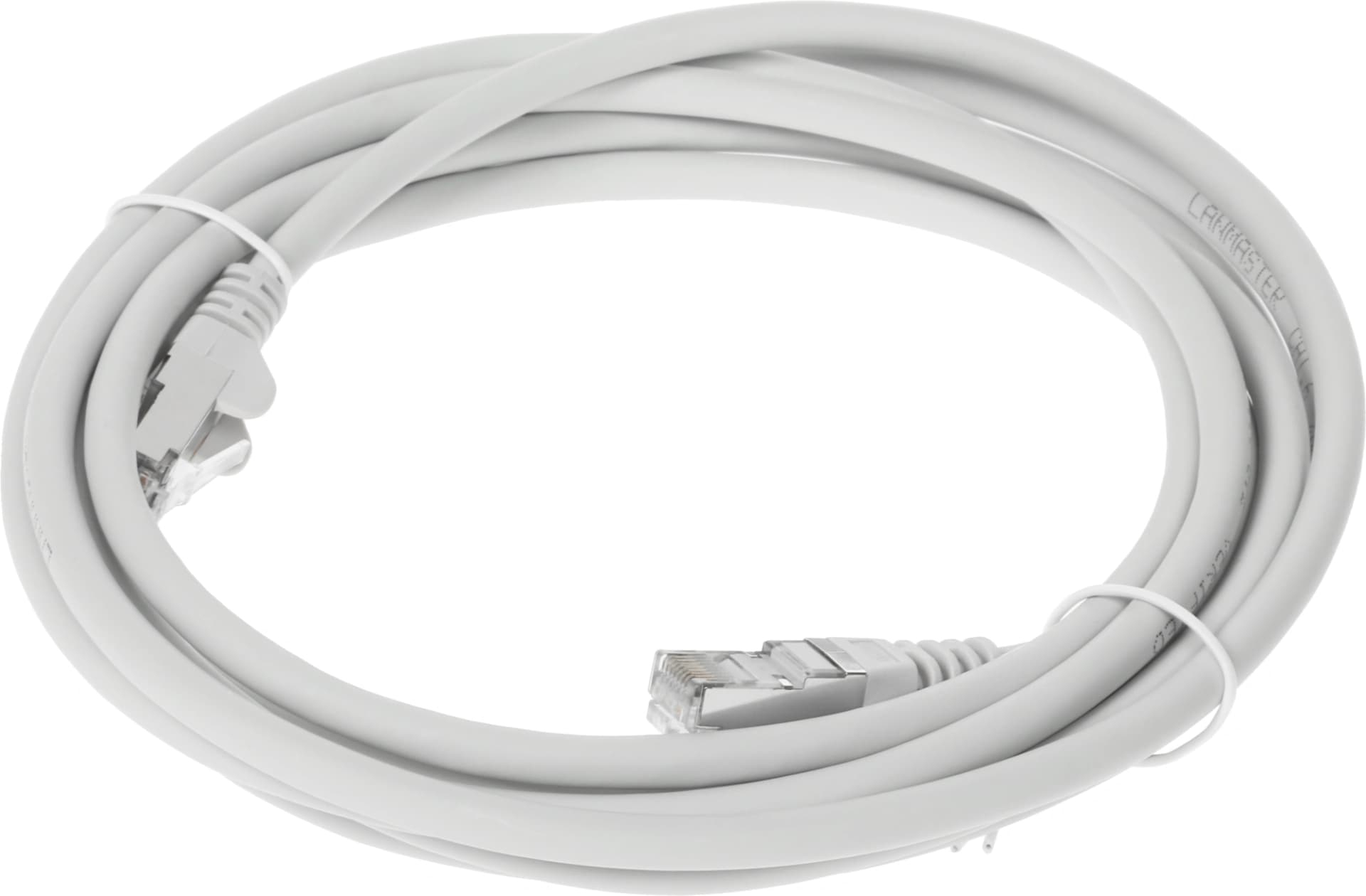 Патч-корд Lanmaster LAN-PC45/S6-3.0-GY FTP RJ-45 вил.-вилка RJ-45 кат.6 3м серый LSZH (уп.:1шт) - фото 4