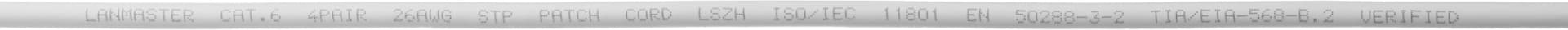Патч-корд Lanmaster LAN-PC45/S6-3.0-GY FTP RJ-45 вил.-вилка RJ-45 кат.6 3м серый LSZH (уп.:1шт) - фото 4