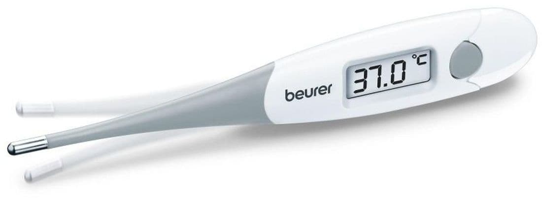 Термометр электронный Beurer FT15/1 белый/серый - фото 4