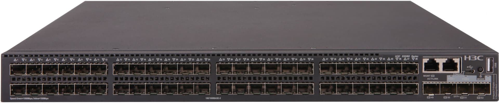 Коммутатор H3C LS-5560X-54F-EI-GL (L3) 48SFP 4SFP+ управляемый - фото 3
