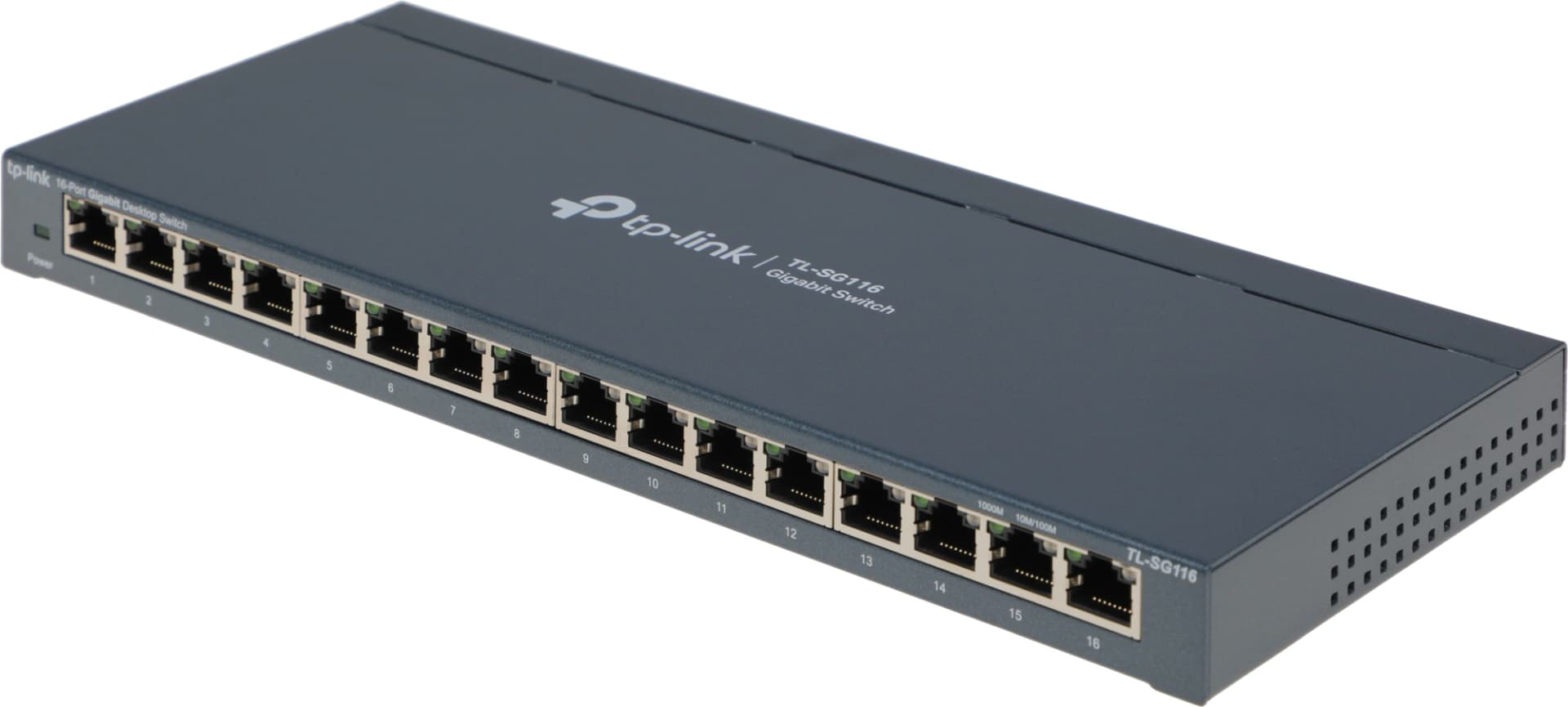 Коммутатор TP-Link TL-SG116 (L2) 16x1Гбит/с неуправляемый - фото 4