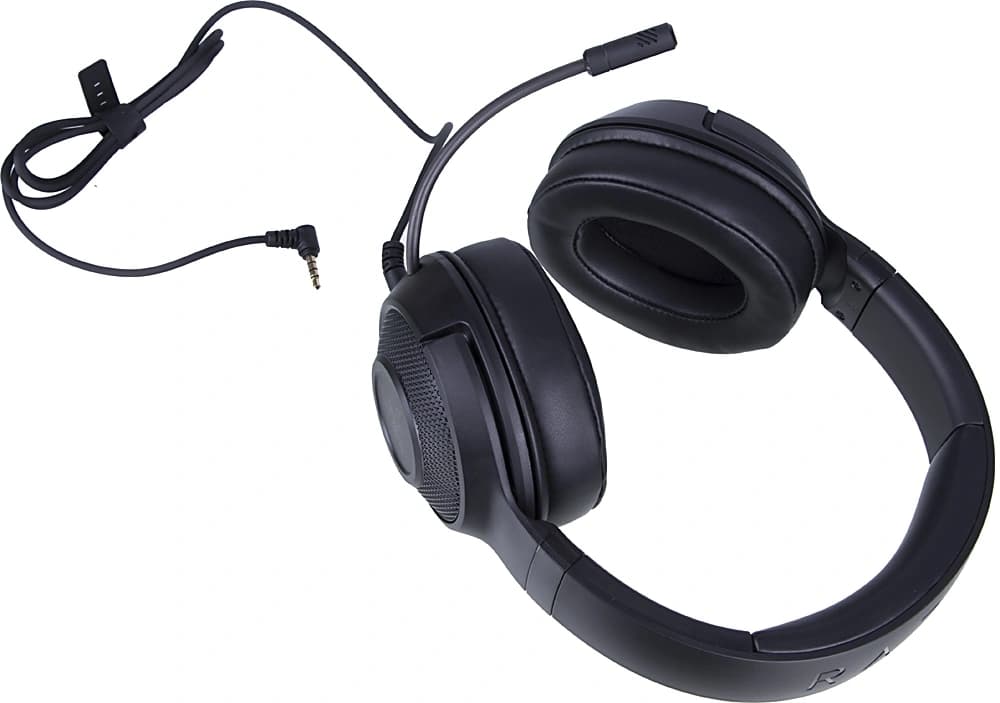 Наушники с микрофоном Razer Kraken X Lite черный 1.3м мониторные оголовье (RZ04-02950100-R381) - фото 3