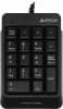 Числовой блок A4Tech FK13P черный USB slim для ноутбука (FK13P BLACK) кабель 1.5м - фото 3