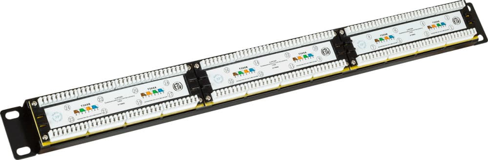 Патч-панель Lanmaster LAN-PPI24U6 19" 1U 24xRJ45 кат.6 UTP - фото 4