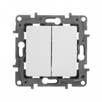 Выключатель Legrand Etika скрыт. 2кл. IP20 белый (672202) - фото 2