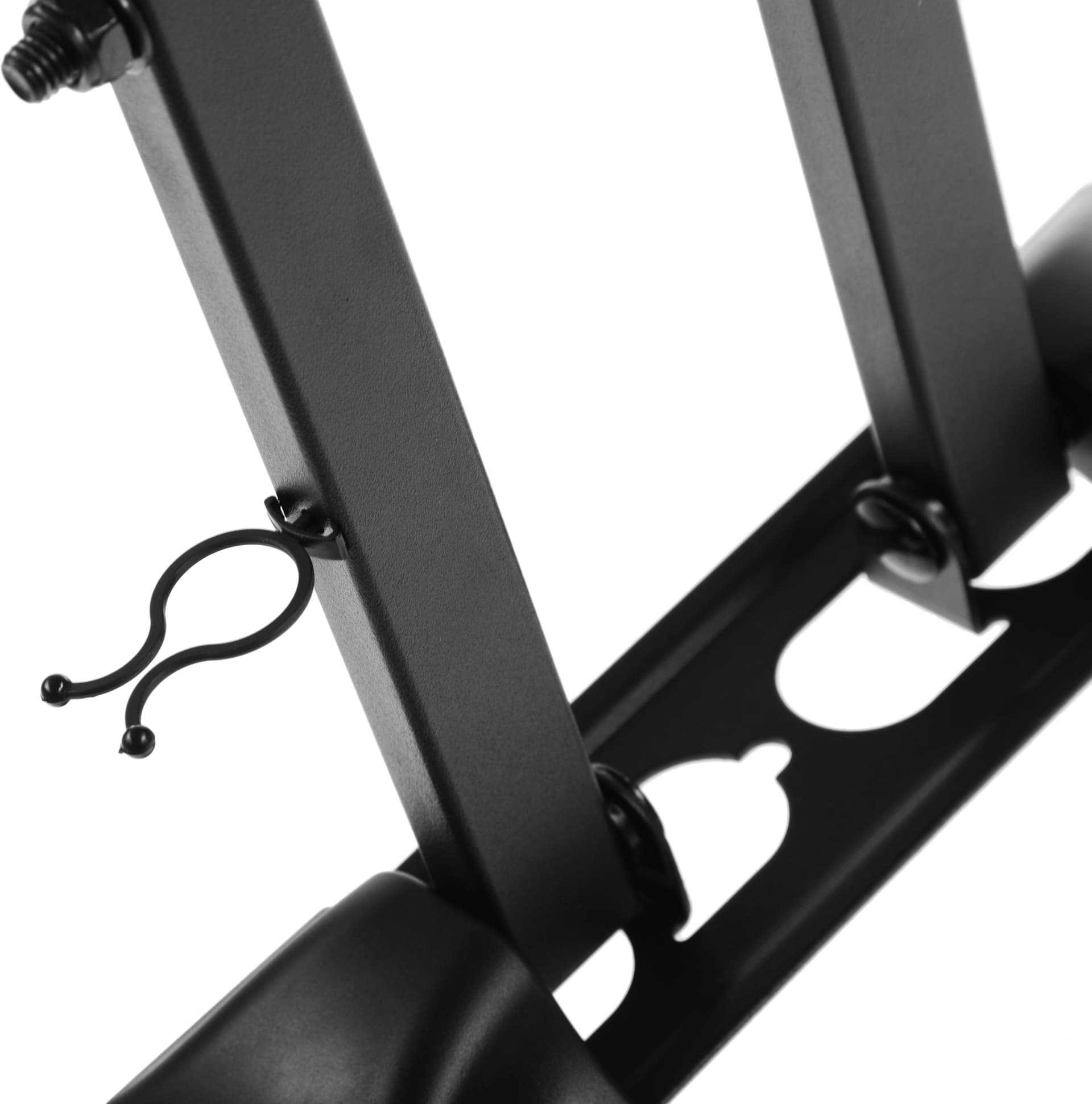 Кронштейн для телевизора Ultramounts UM895 черный 13"-27" макс.15кг настенный поворотно-выдвижной и наклонный - фото 5