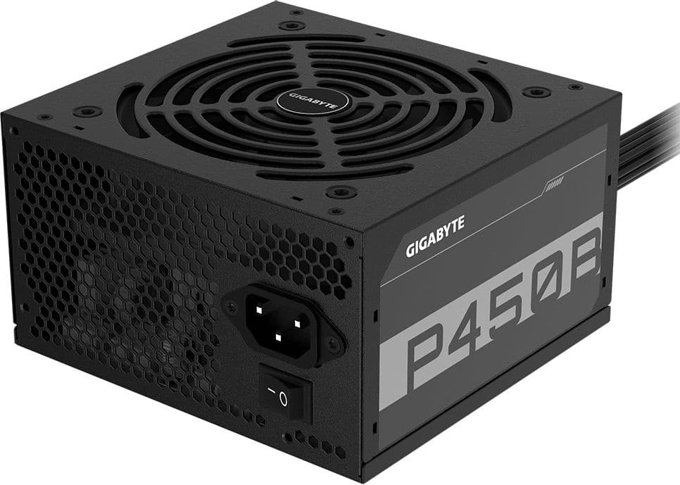 Блок питания Gigabyte ATX 450W GP-P450B 80+ bronze (20+4pin) APFC 120mm fan 6xSATA RTL - фото 5