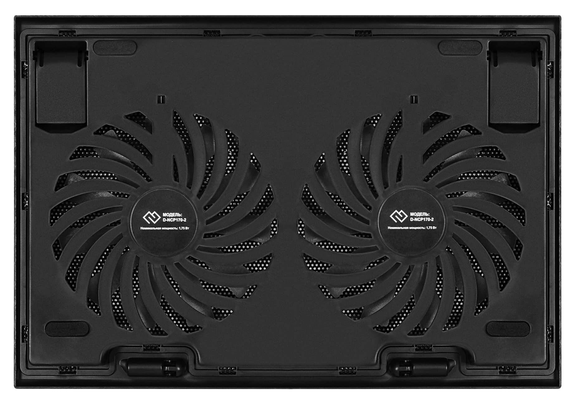 Подставка для ноутбука Digma D-NCP170-2 17"390x270x27мм 20дБ 2xUSB 2x 150ммFAN 600г черный - фото 4