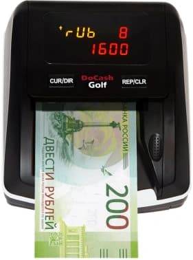 Детектор банкнот DoCash Golf автоматический АКБ (12953/29135) - фото 2