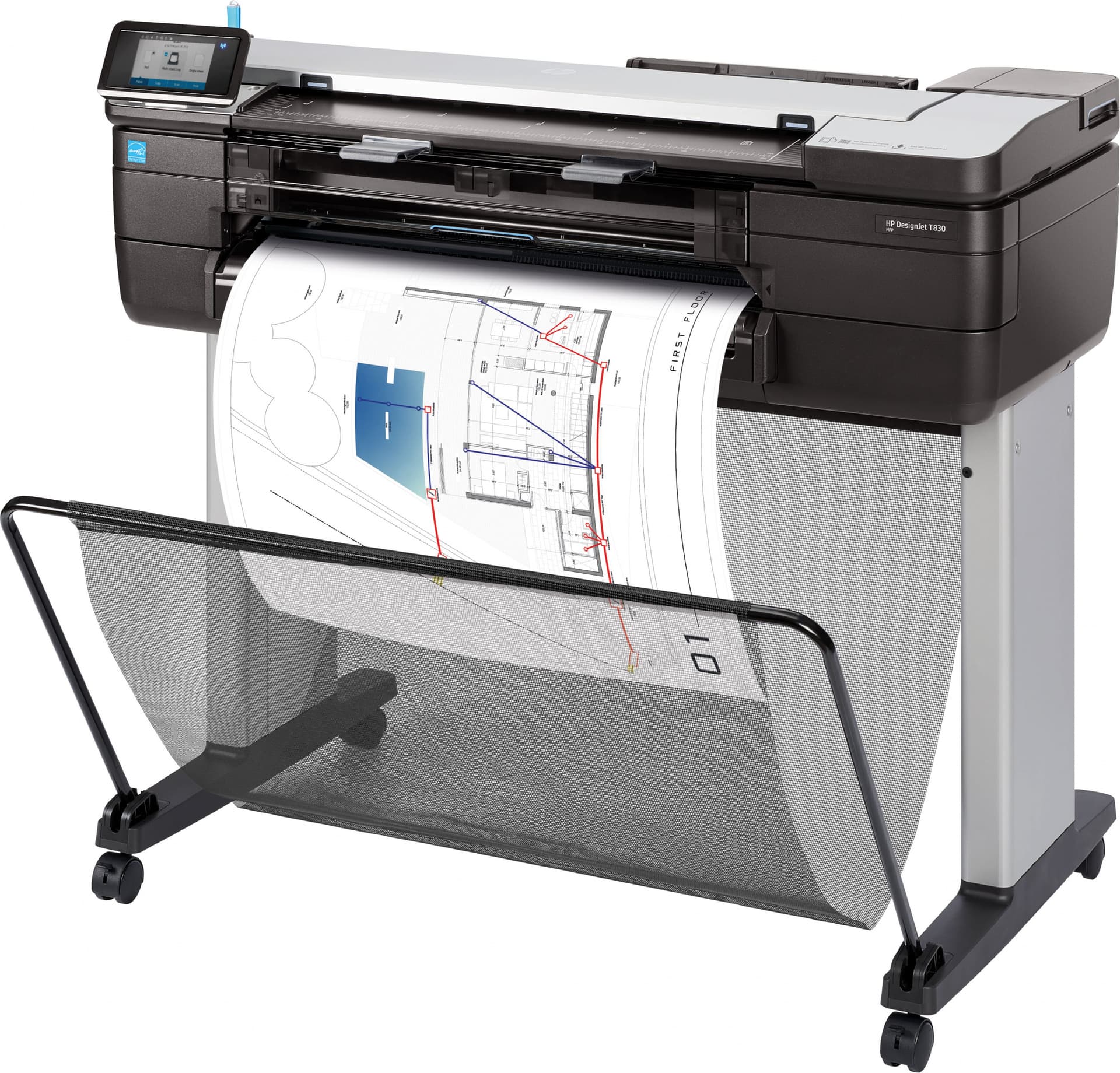 Плоттер HP Designjet T830 MFP (F9A28D) A1/24" - фото 2