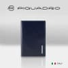 Обложка для паспорта Piquadro Blue Square PP5255B2/BLU2 синий натур.кожа - фото 3