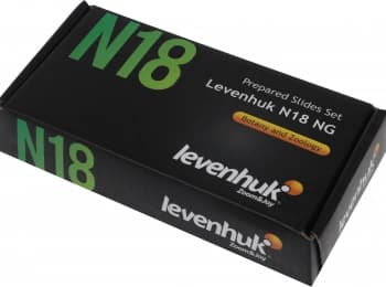 Набор микропрепаратов Levenhuk N18 NG 83предм. прозрачный/черный/оранжевый (29276) - фото 3