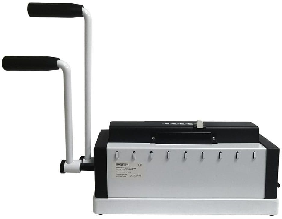 Переплетчик Office Kit B3420RH A4/перф.20л.сшив/макс.120л./метал.пруж. (4.8-14.3мм) - фото 3