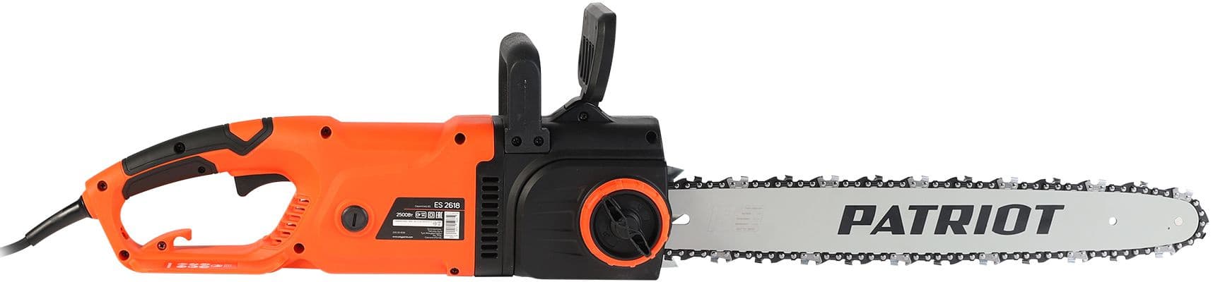 Цепная пила Patriot ES 2618 от сети 2500Вт дл.шины:18" (45cm) (220301526) - фото 4