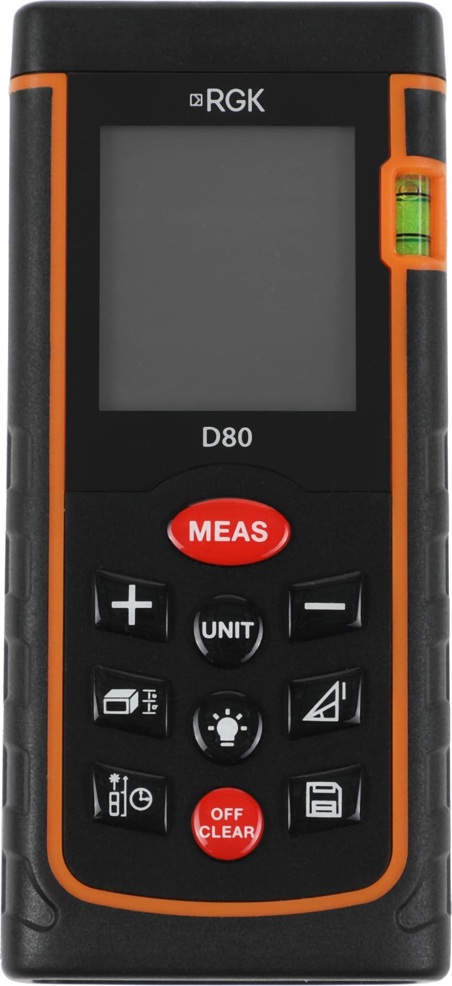 Лазерный дальномер RGK D80 2кл.лаз. 635нм цв.луч. красный (4610011871832) - фото 4