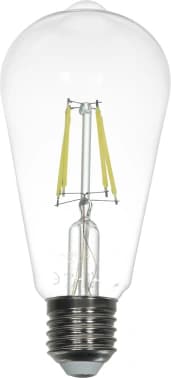 Лампа филам. Thomson Filament TH-B2341 7Вт цок.:E27 эдисон 220B св.свеч.бел.хол. ST64 (упак.:1шт) - фото 2